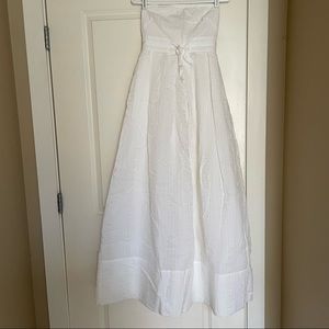 NWT JCrew White Cotton Dress - Size 4